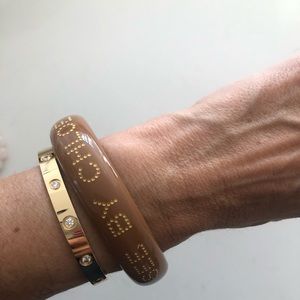 Chloe raisin bangle - excellent condition size M